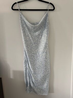 Garage floral satin dress